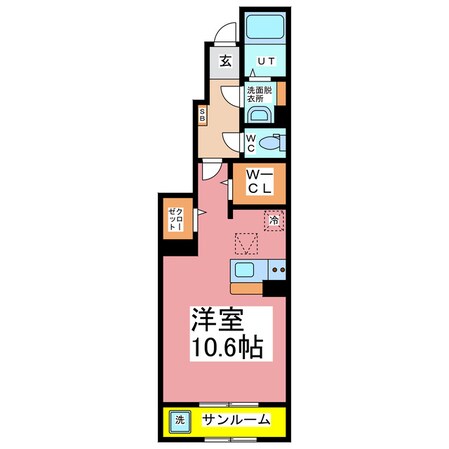 グランデージの物件間取画像